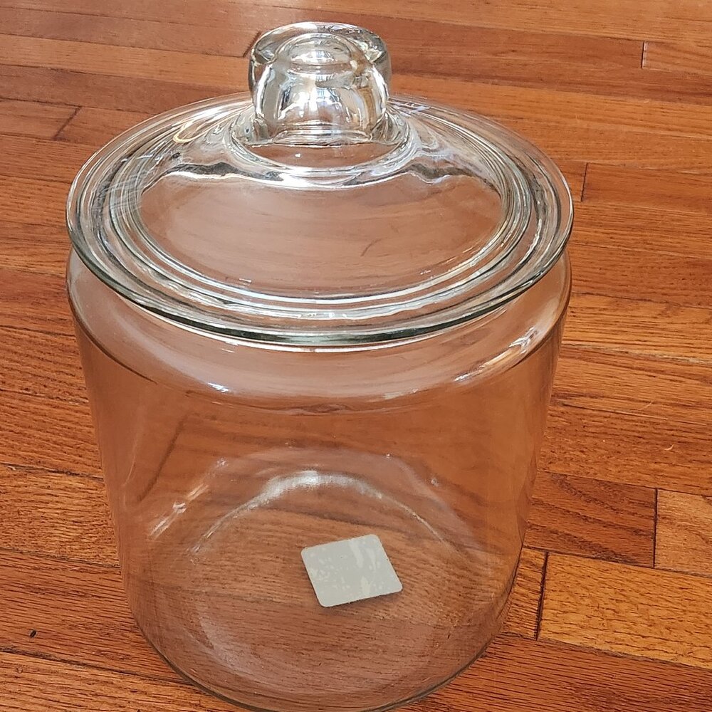 Glass Cookie Jar